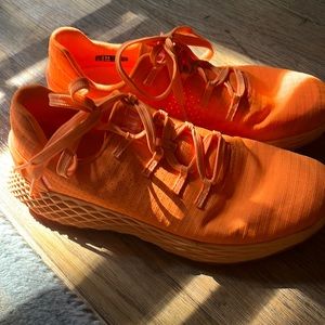 Nobull orange running shoes